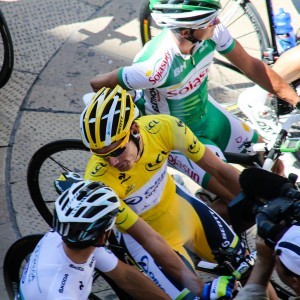 Yellow Jersey Rider of the Tour de France - Stage Starts during the TDF with Topbike Tours