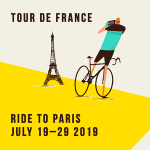 Topbike 2019 Tour de France - Ride to Paris - July 19-29 2019
